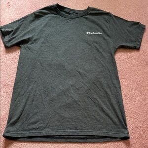 Columbia Charcoal Gray Short Sleeve Logo Tee